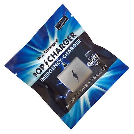 Zorbitz Zorbitz Pop Charger White Pop Emergency USB-C and Micro-USB For Smartphones 2 ft. L 2462